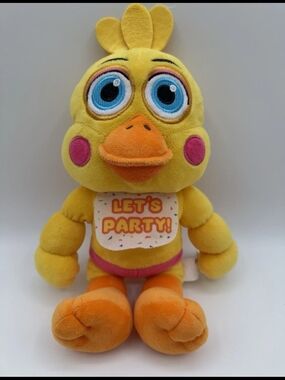 XL FNAF Official Toy Chica 14” Plush Toy NWOT HTF RARE